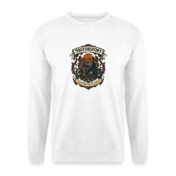 biker - Unisex Sweatshirt - white - Front
