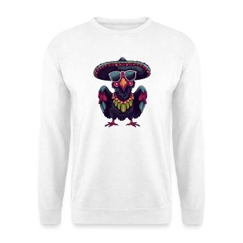 Harpy Bird Sombrero - Unisex Sweatshirt - white - Front