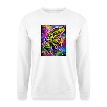 frog - Unisex Sweatshirt - white - Front
