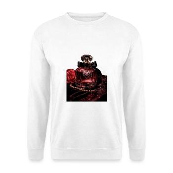 Elegant Pafum motif - Unisex Sweatshirt - white - Front