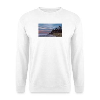 Forest - Unisex Pullover - Weiß - Vorne - Alina (178cm) & Michal (187cm)