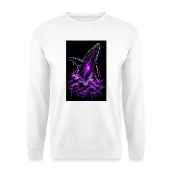 Das Ich-Ding - Unisex Pullover - Weiß - Vorne - Alina (178cm) & Michal (187cm)