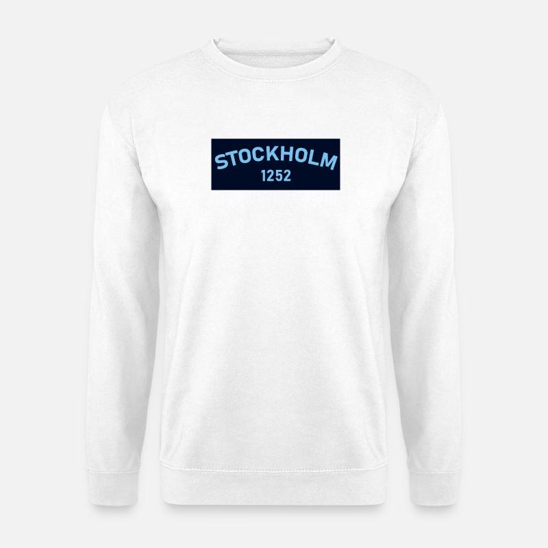 Stockholm 1252 - Unisex Pullover - Weiß