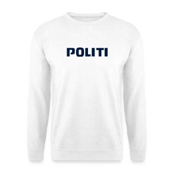 police - Unisex Sweatshirt - white - Front