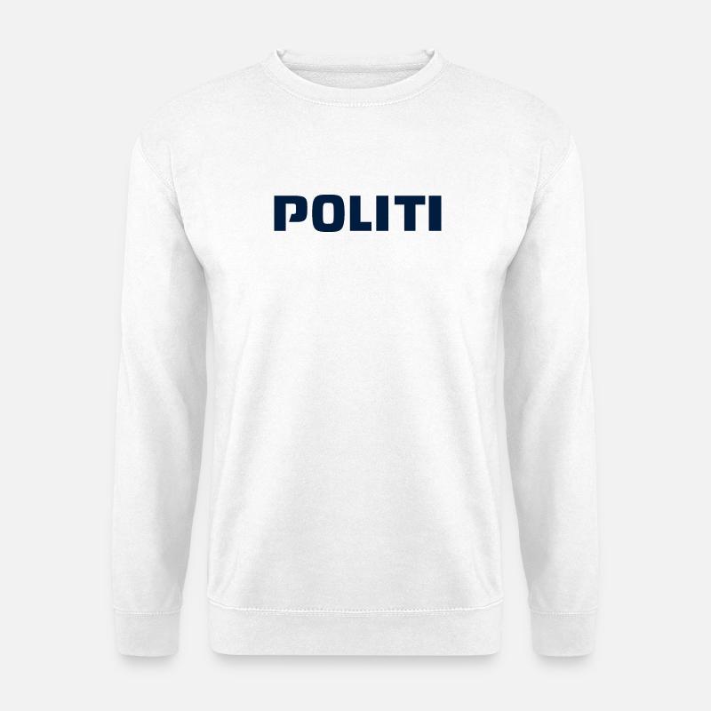 Polizei - Unisex Pullover - Weiß