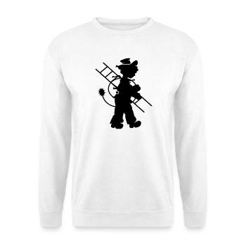 Schornsteinfeger - Unisex Pullover - Weiß - Vorne