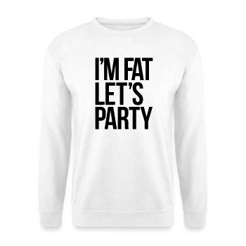 party - Unisex Sweatshirt - white - Front