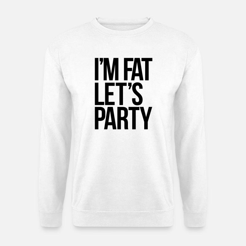 party - Unisex Pullover - Weiß