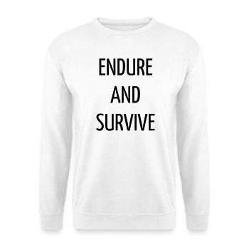 Quote / Gaming / Geek / Gamer / Computer / Game - Unisex Sweatshirt - white - Front