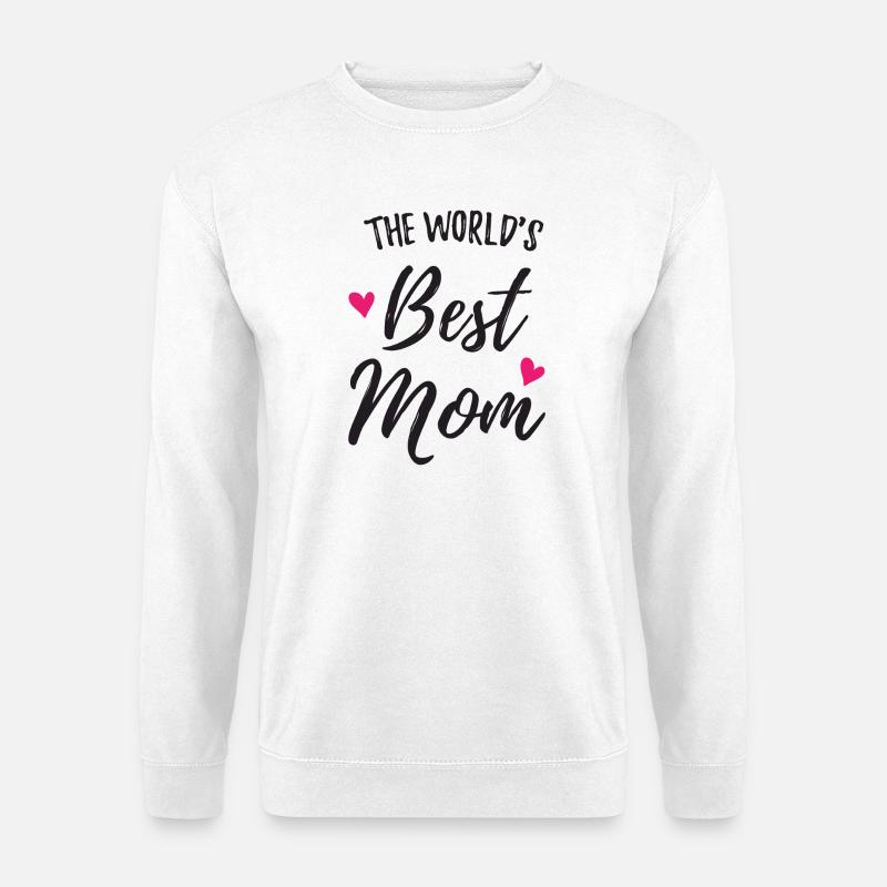 Die beste Mutter der Welt - Unisex Pullover - Weiß