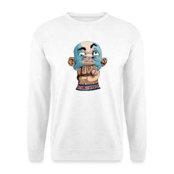Poing Paris - Sweat-shirt Unisexe - blanc - Devant