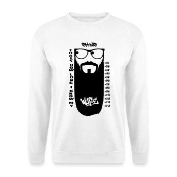 That's how long I've known my wife - Unisex Sweatshirt - white - Front