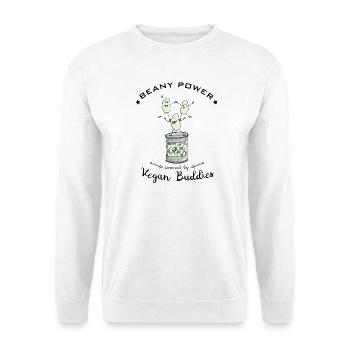Beans Soy Vegan Proteins - Unisex Sweatshirt - white - Front