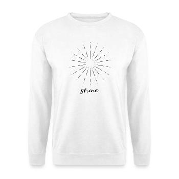 Shine - Unisex Sweatshirt - white - Front