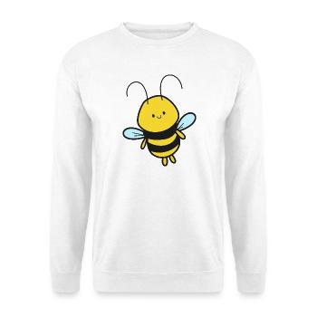 Bee - Unisex Sweatshirt - white - Front