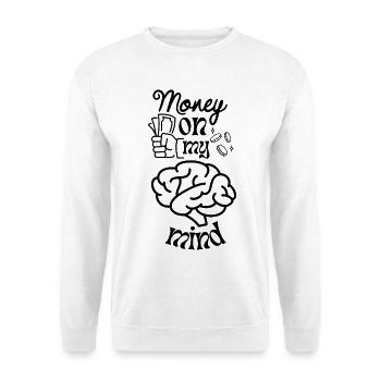 Pièces dans l’étincelle stellaire - Sweat-shirt Unisexe - blanc - Devant