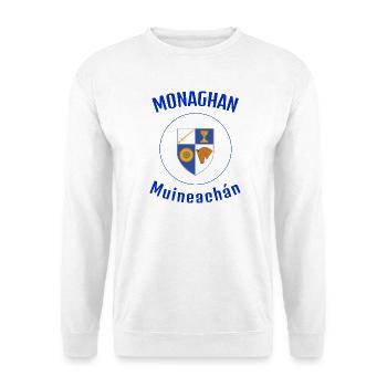 Monaghan Crest Ireland - Unisex Sweatshirt - white - Front