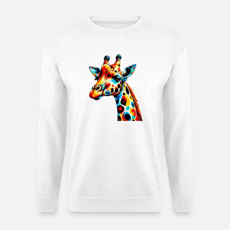 Giraffe - Unisex Sweatshirt - white