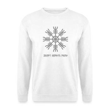 Nordic Snowflake Rune - Unisex Sweatshirt - white - Front