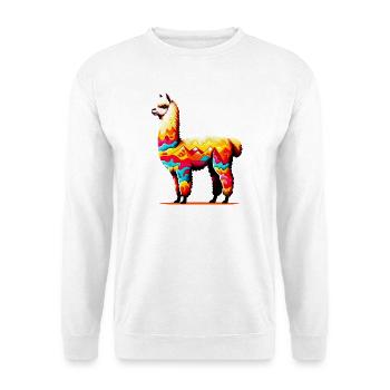Alpaca - Unisex Sweatshirt - white - Front