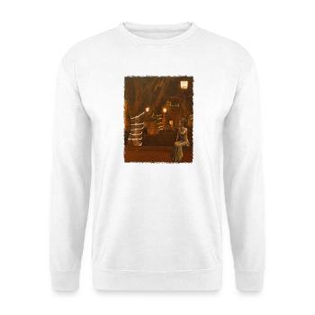 Night outing to La Catrina - Unisex Sweatshirt - white - Front