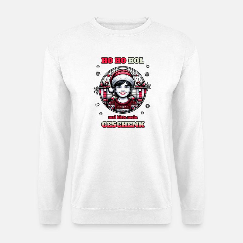 Kinder Beschenken - Unisex Pullover - Weiß