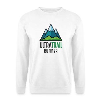 UltraTrail Runner - Unisex Sweatshirt - white - Front