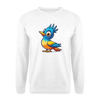 Blue Bird - Unisex Sweatshirt - white - Front