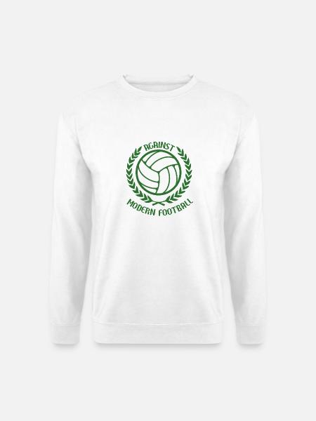 Gegen den modernen Fußball - Unisex Pullover - Weiß