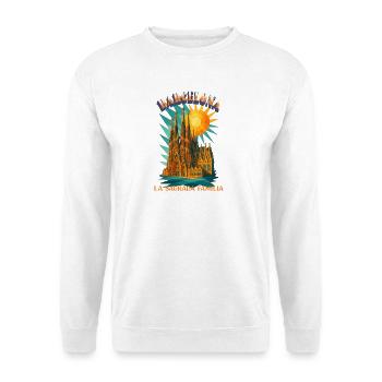 LA SAGRADA FAMILIA - Barcelona Urban Dreams 2 - Unisex Pullover - Weiß - Vorne