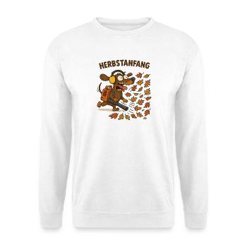Beginning of Autumn Dachshund - Unisex Sweatshirt - white - Front