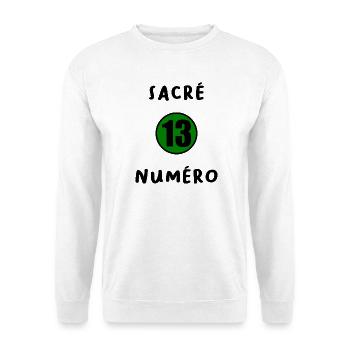 HALLOWEEN. PUMPKIN. HALLOWEEN PUMPKIN. 13 - Unisex Sweatshirt - white - Front