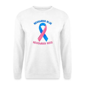 November Blue November Rose - Unisex Sweatshirt - white - Front