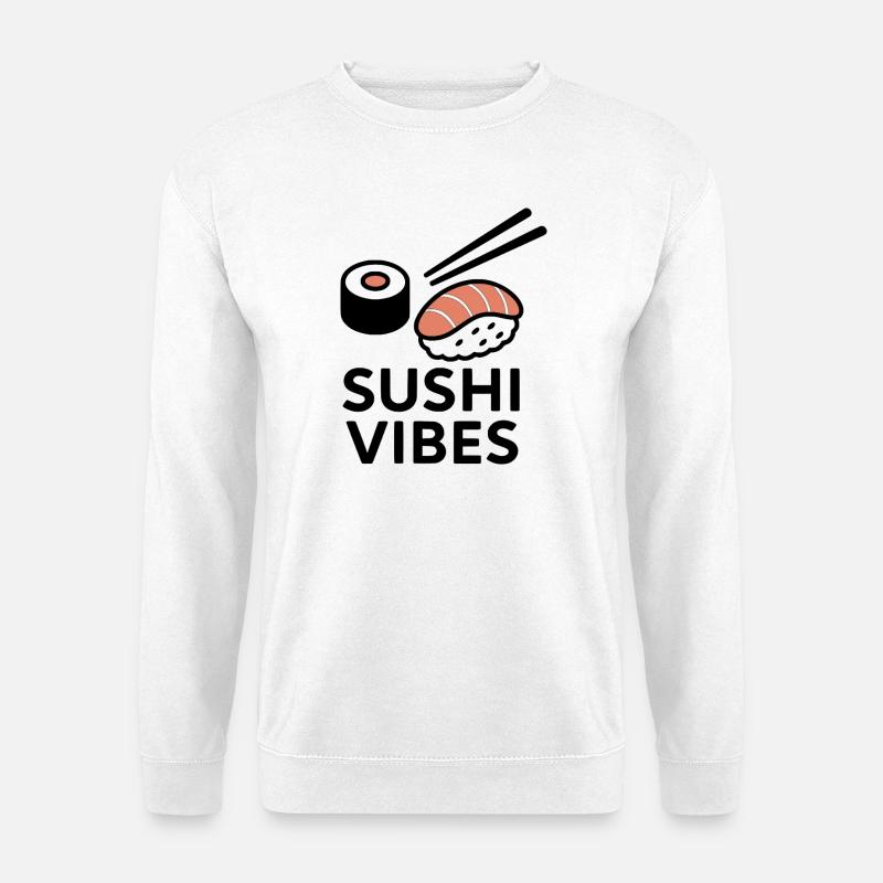 Sushi Vibes - Unisex Pullover - Weiß