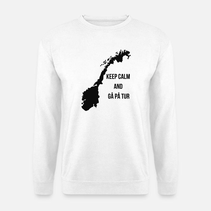 KEEP_CALM_AND_G_P_TUR_-1- - Unisex Pullover - Weiß