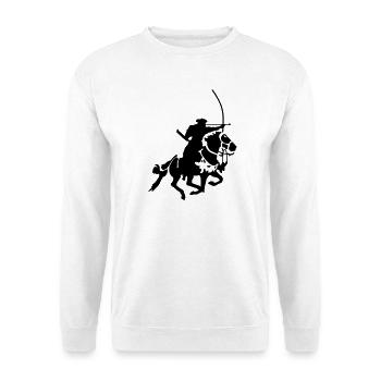 Bogenschütze - Unisex Pullover - Weiß - Vorne