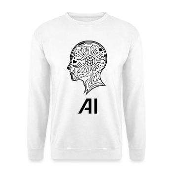 artificial intelligence - Unisex Sweatshirt - white - Front