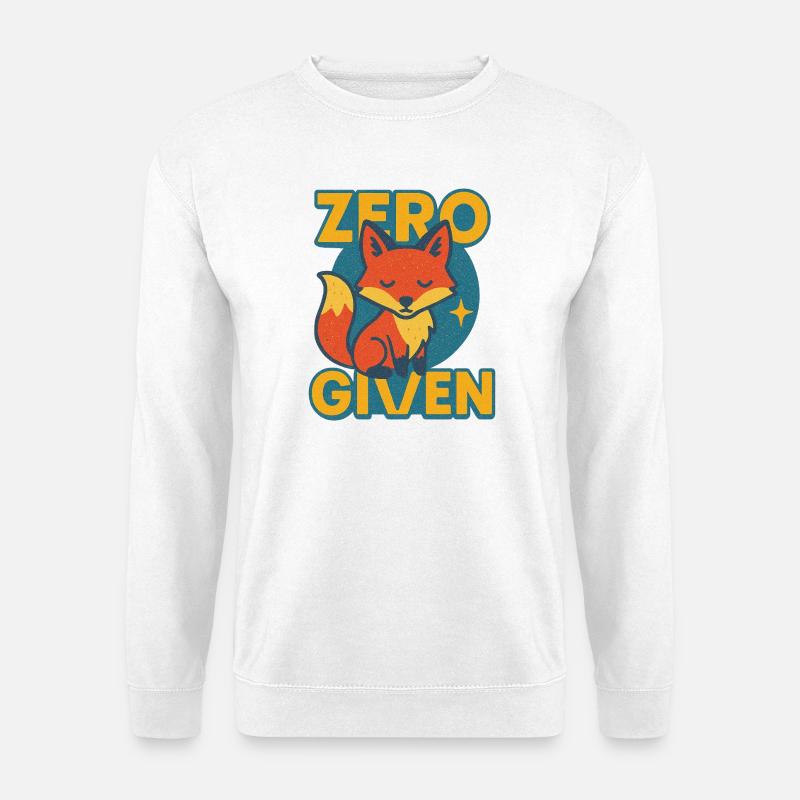 Zero Fox Given - Unisex Sweatshirt - white
