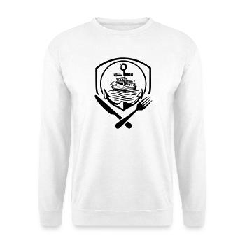 Restaurant Boatman Logo - Unisex Sweatshirt - white - Front