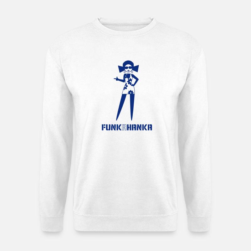 FUNK A HANKA - Unisex Pullover - Weiß