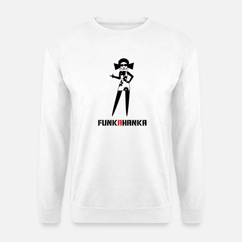 FUNK A HANKA - Unisex Sweatshirt - white