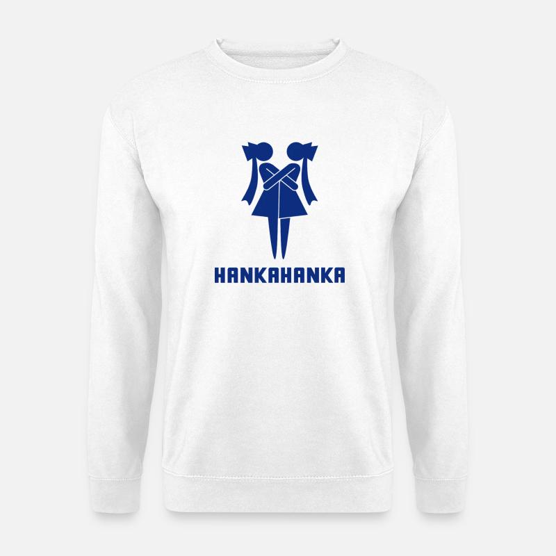 HANKAHANKA - Unisex Pullover - Weiß