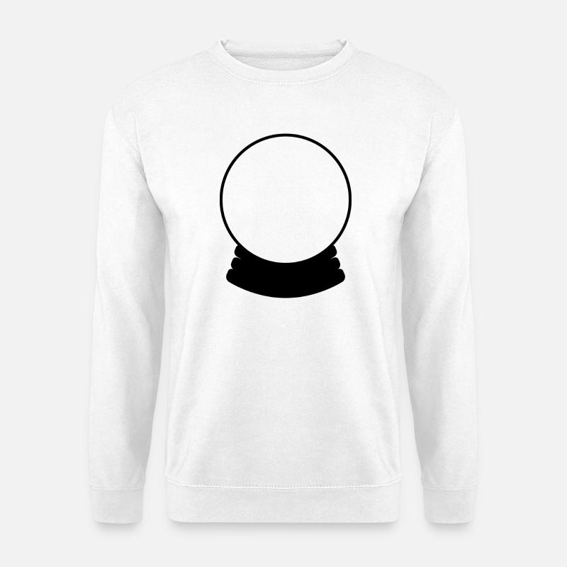 Kristallkugel - Unisex Pullover - Weiß