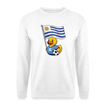 Uruguay Football Fan Shirt for Proud Fans - Unisex Sweatshirt - white - Front