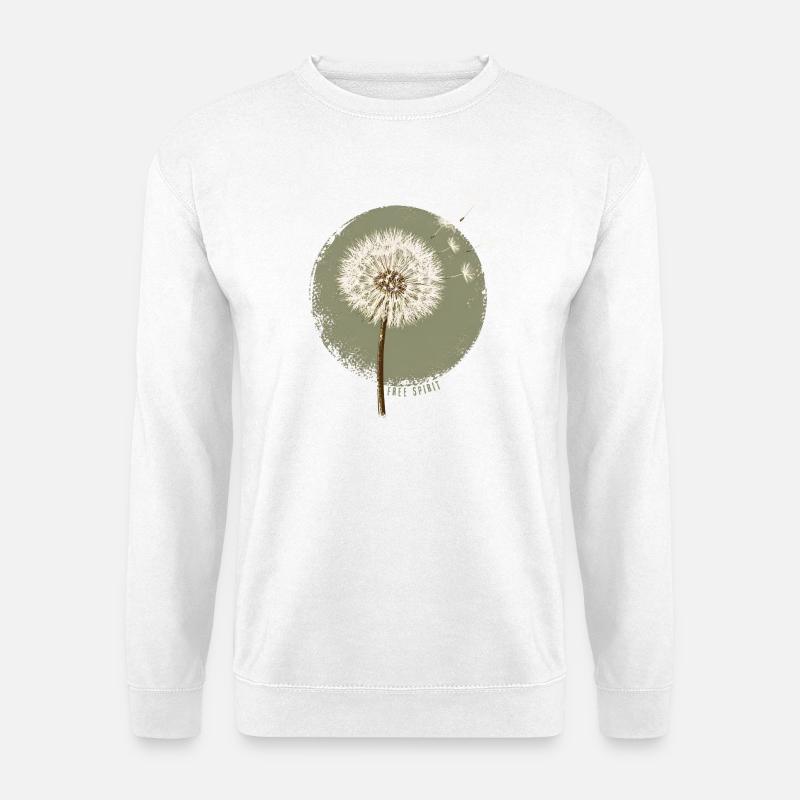 Pusteblume - Unisex Pullover - Weiß
