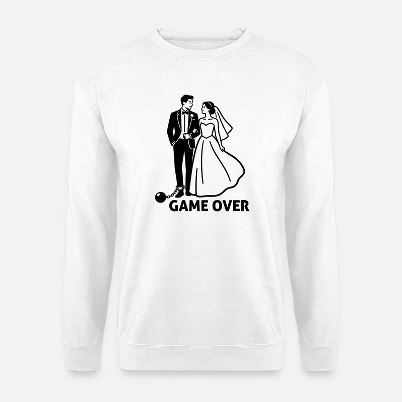 wedding bachelor party - Unisex Sweatshirt - white