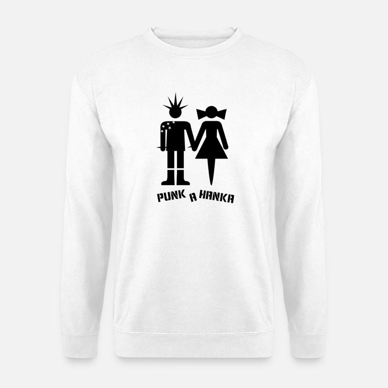 PUNK A HANKA - Unisex Pullover - Weiß