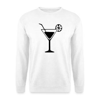 Cocktail Cocktail Glass Gift Bartender - Unisex Sweatshirt - white - Front
