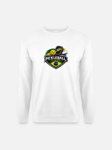 Pickleball BRAZIL - Unisex Sweatshirt - white