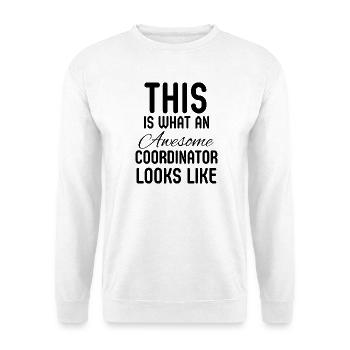 Koordinator, Kollege, Admin-Manager, Geschenk - Unisex Pullover - Weiß - Vorne